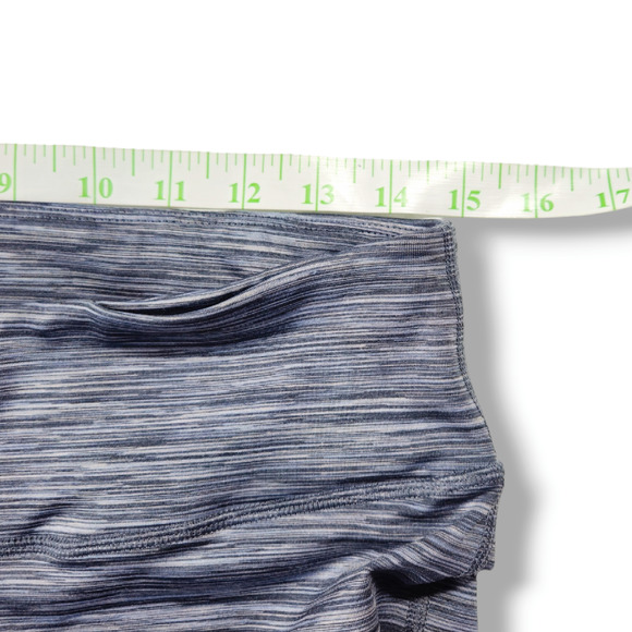 EUC Old Navy Active Go-Dry Twist-Hem Leggings Sz. L [12-14] Gray Spacedye - Picture 7 of 11